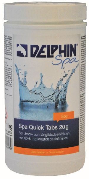 Delphin Spa Klor Quick Tabs 20g