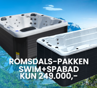 «Romsdalspakken» Spa+Swimspa